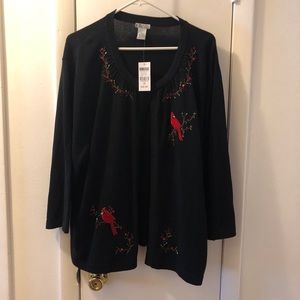 Woman’s long sleeve C.B Plus Career top size 2x